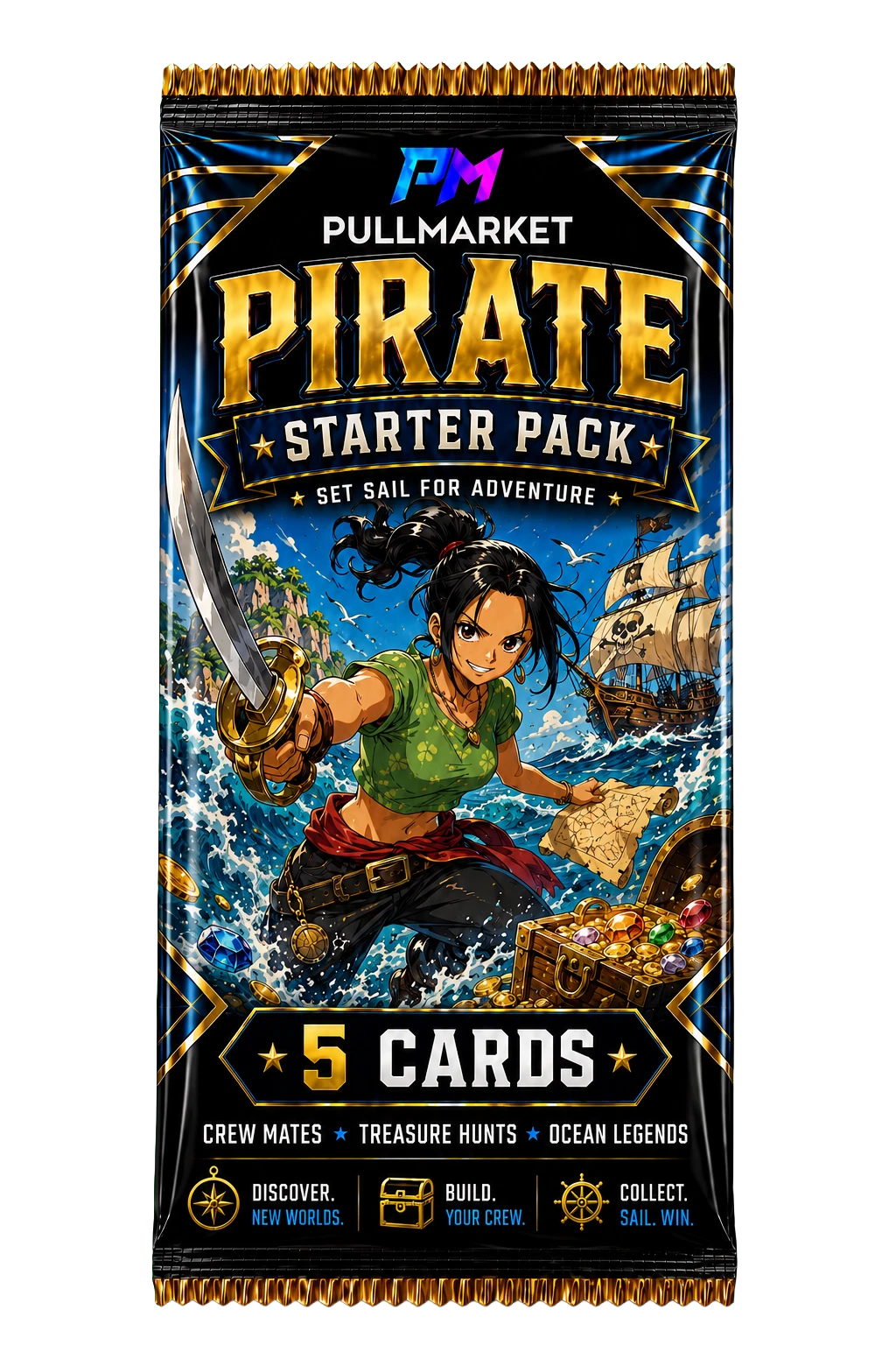 Pirate Starter (One Piece) - 5 Cards artwork